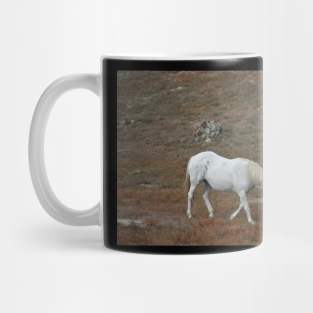 White Wild Horse Mug